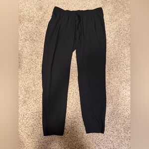 Travis Mathew Men's Classic Black Joggers Large